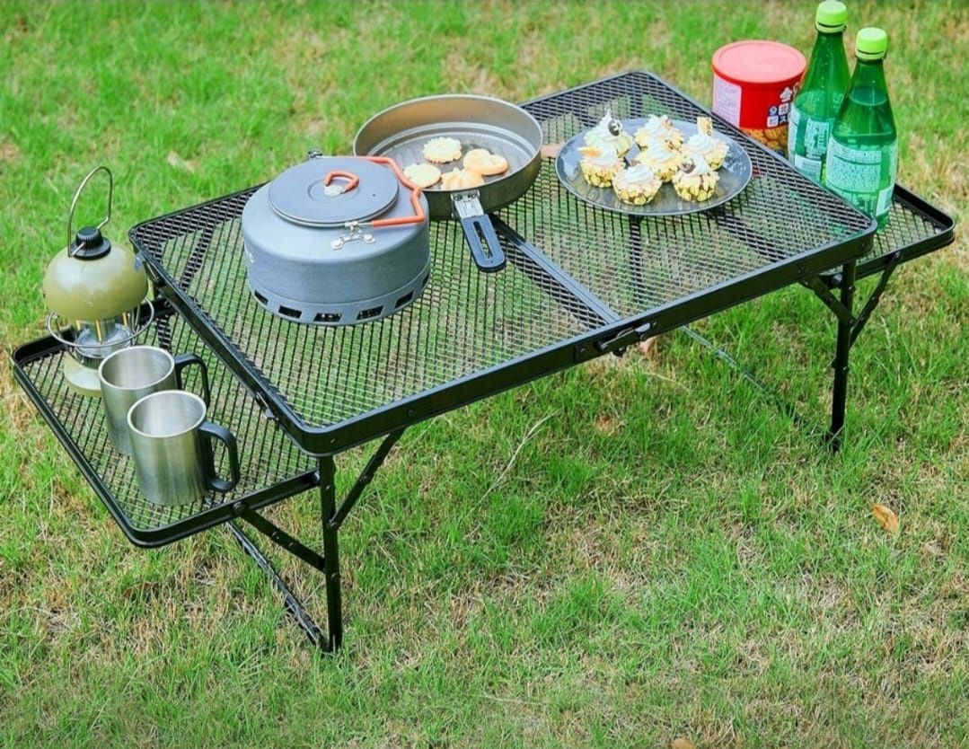 Stolik turystyczny biwakowy wedkarski na ryby camping lekki składany
