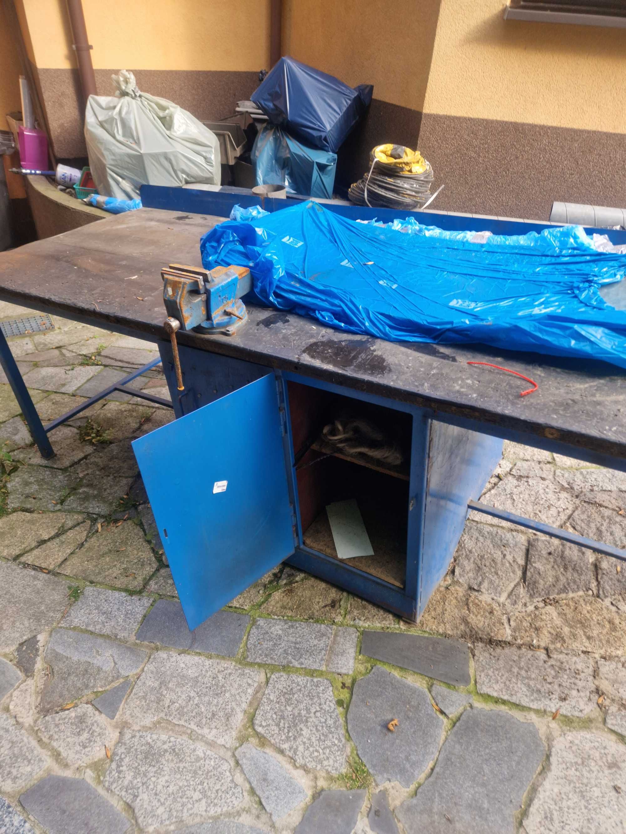 Stół warsztatowy dł 270 x szer 96 x wys 86cm