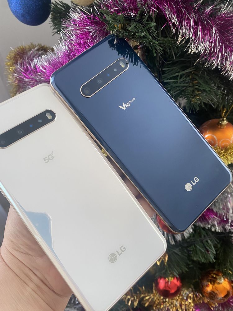 Новий смартфон LG v 60 ThinQ 8/128 гб!