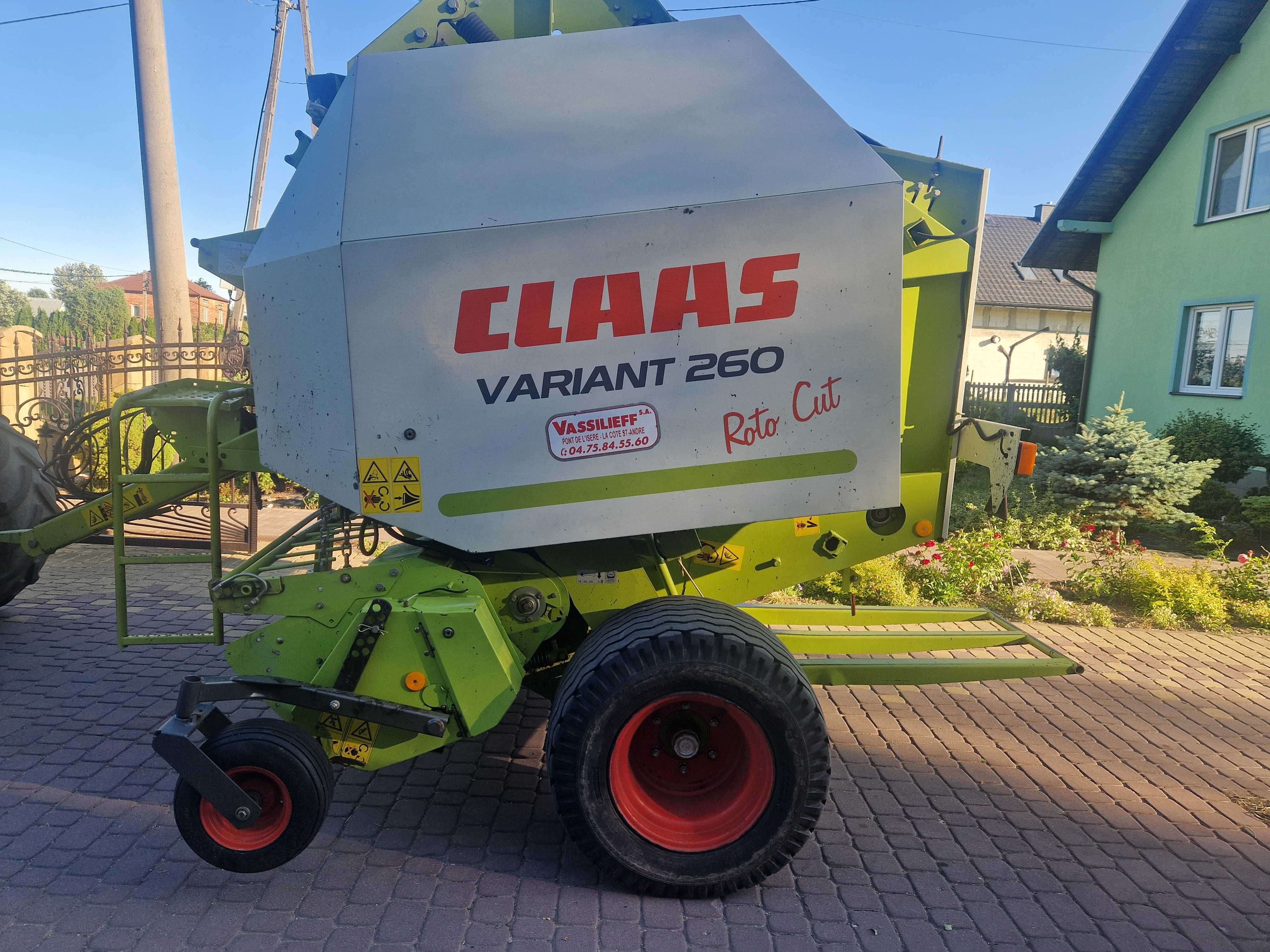 Prasa Claas Variant 260