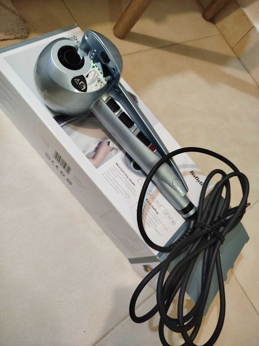 Modelador de Cabelo automático BABYLISS Hydrotherm Steam System Novo