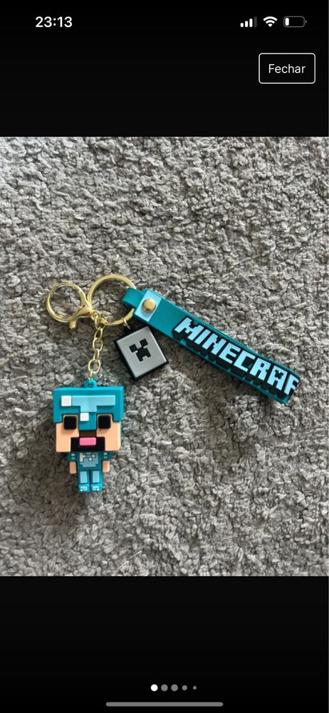 Porta Chaves Minecraft