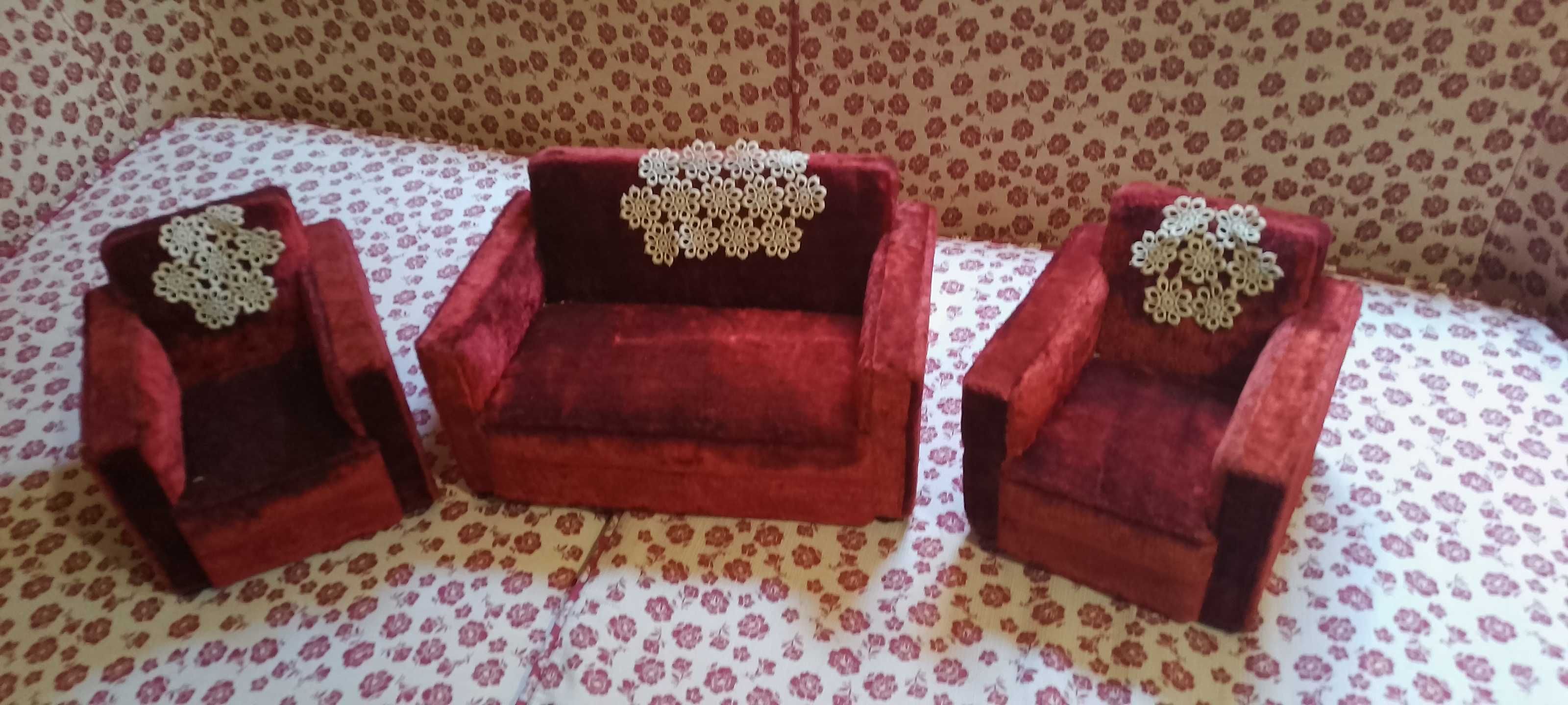 Mini sofas antigo