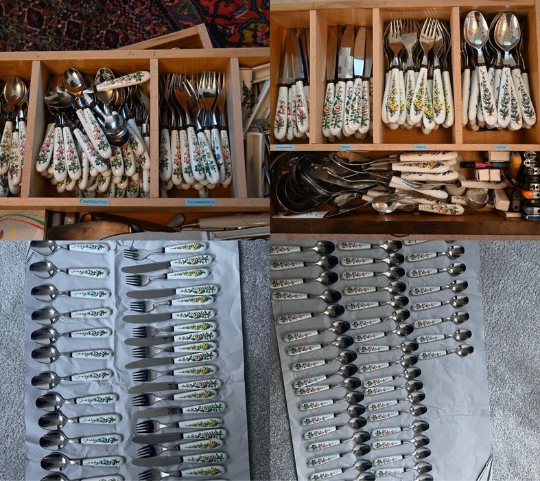 Вінтаж: колекція посуди ботаніка V&B