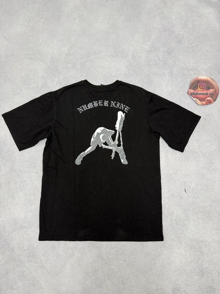 футболка Number Nine double skull tee S M L