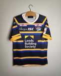 Leeds Rhinos 2020 Koszulka Rugby ISC Paski Czarna Żółta Męska Global M