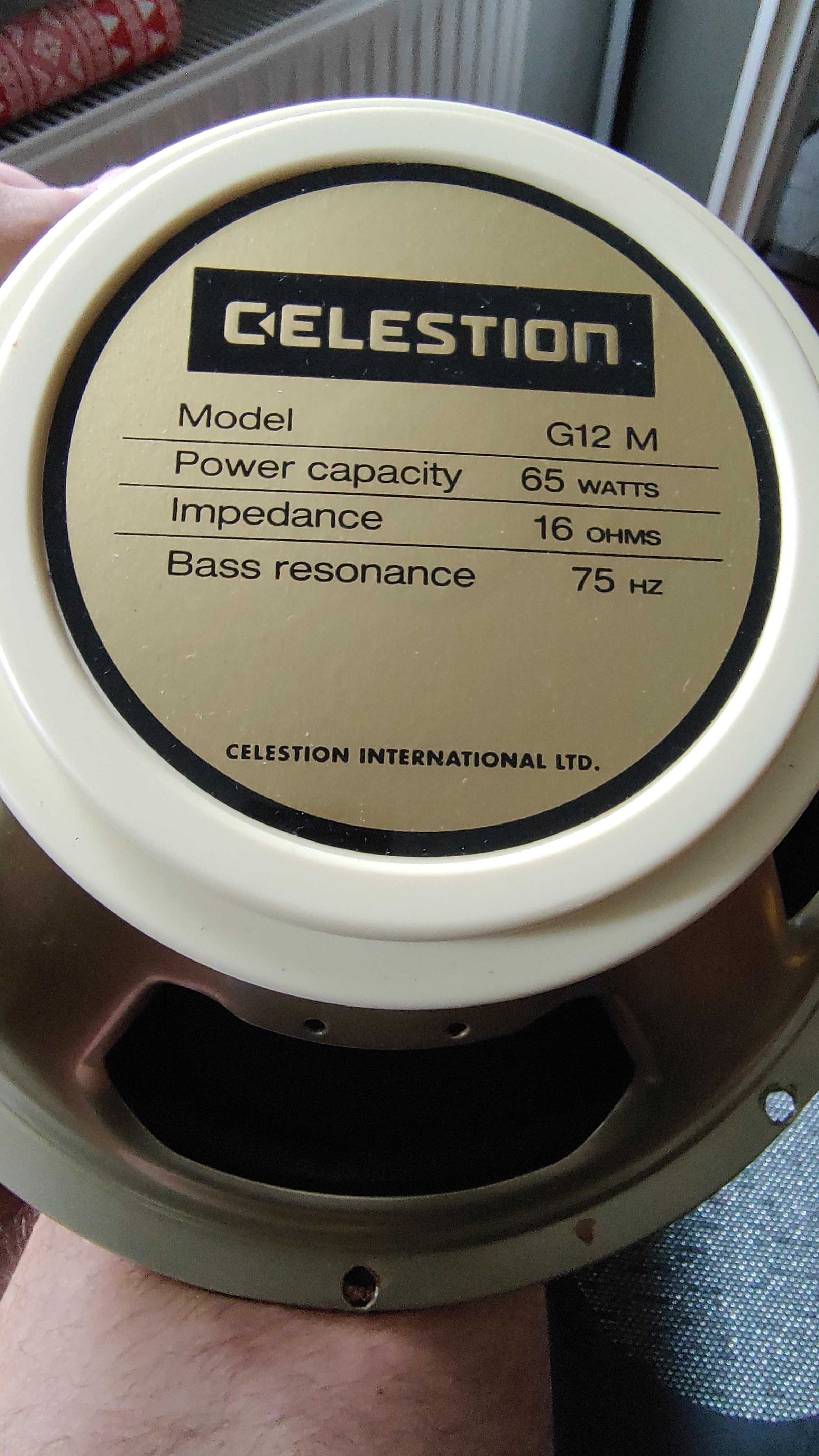 Kolumna Gitarowa TAURUS 1x12" Celestion Creamback G12M 65W 16Ohm