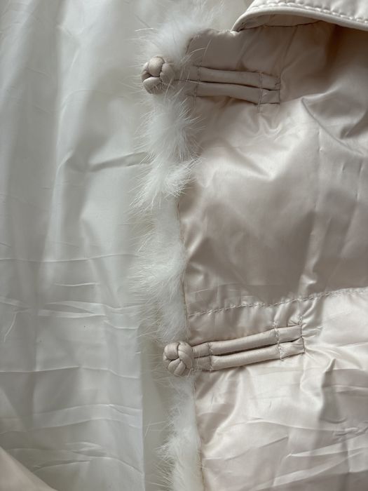 Kurtka Puchowa Nowa krótka rozm.  M/L szampan