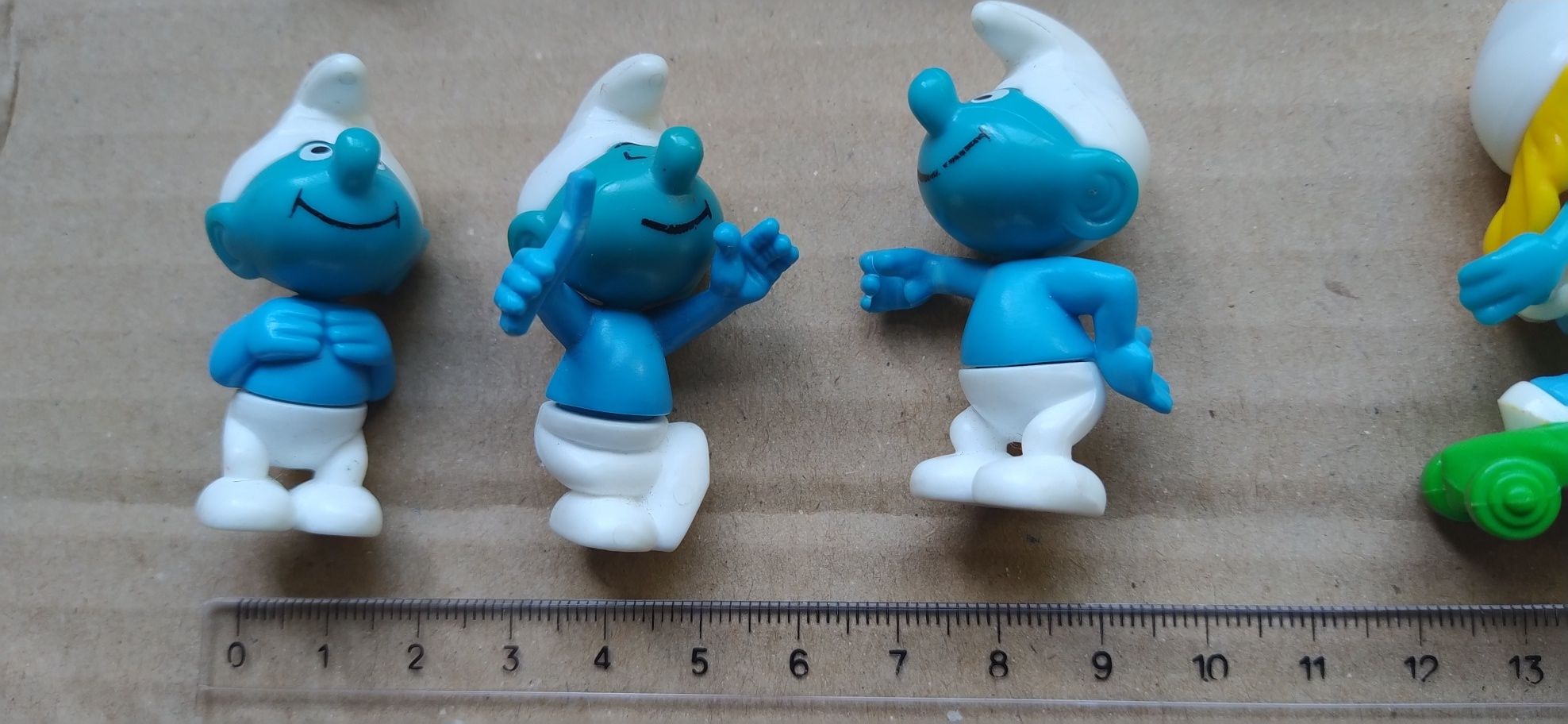 Lote de bonecos Smurfs