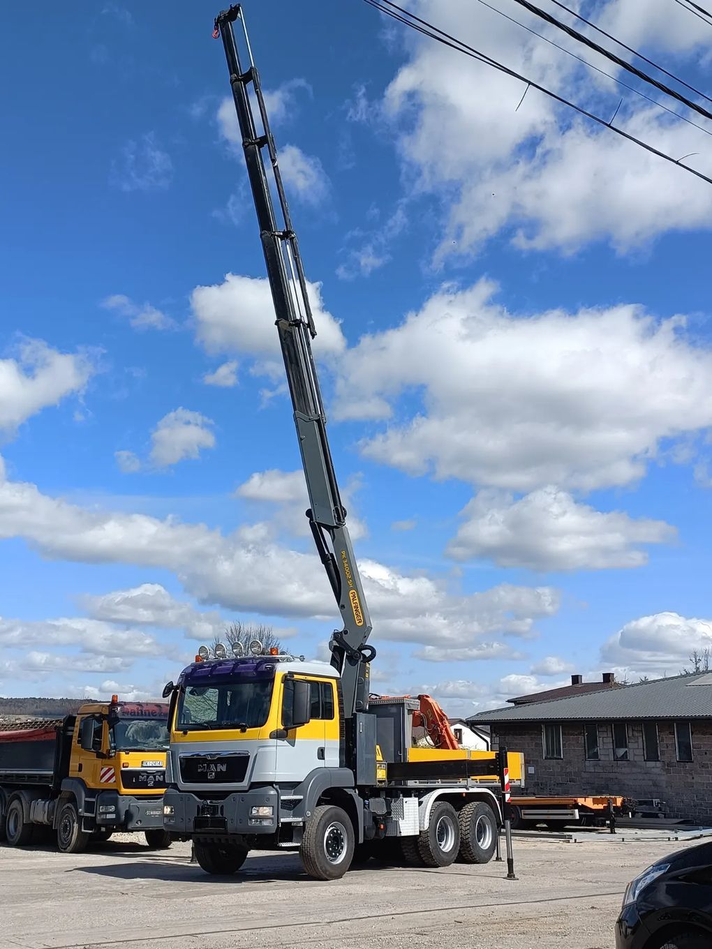 MAN TGS 33.480 6x4 Palfinger 34002 Skrzynia + Ciagnik Siodlowy  MAN TGS 33.480 6x4 Palfinger PK34002