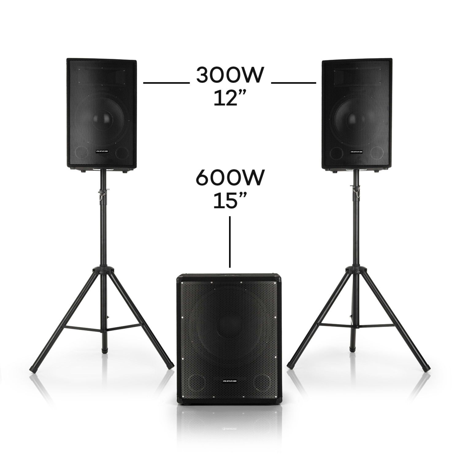AUNA - Cube 1512 Set PA 2.1 Ativo