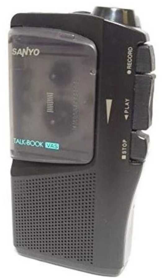 Micro gravador Sanyo, modelo TRC- 520m