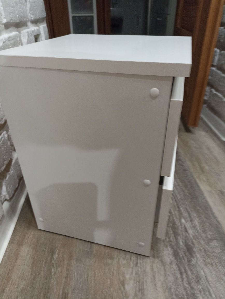Szafka nocna biała 30x30 cm j. Ikea Malm
