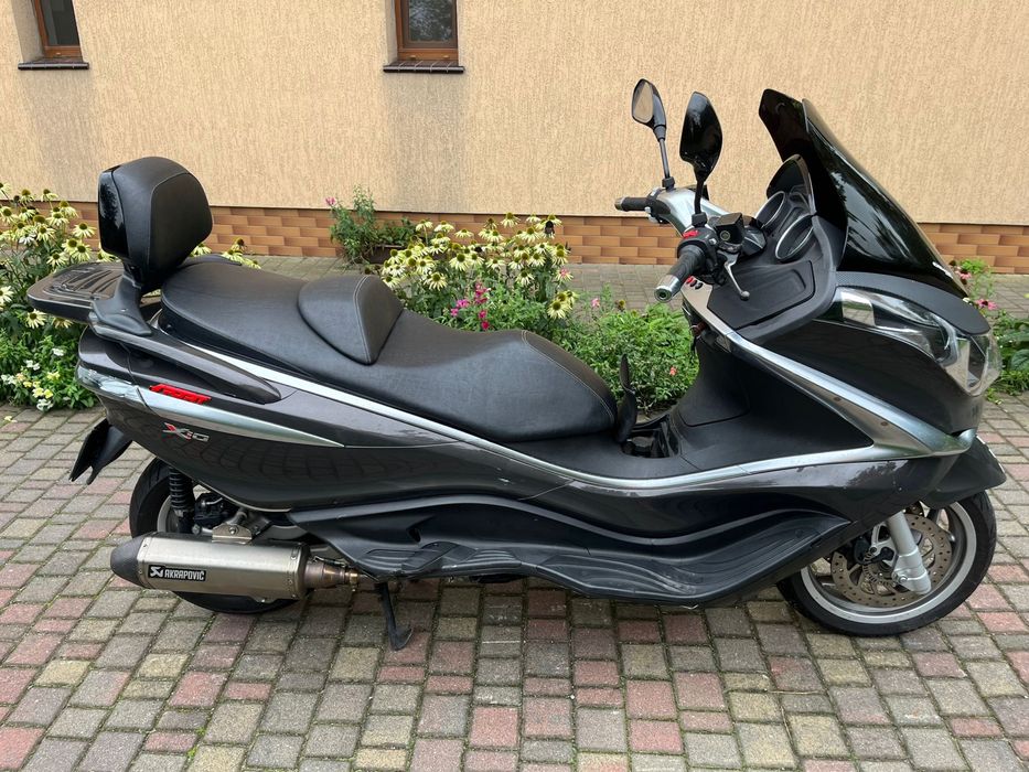 Piaggio X10  125 - 2014 rok - Akrapovic