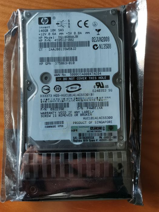 Discos sas 146GB 15k