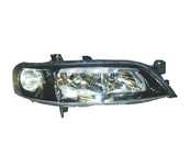 FAROL DIREITO PARA OPEL VECTRA B 99-02 FUNDO PRETO
