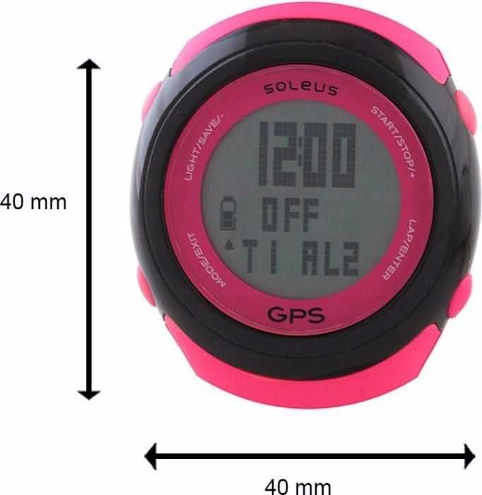 Zegarek sportowy SOLEUS SG100-611 GPS Fit Digital Running Watch z GPS
