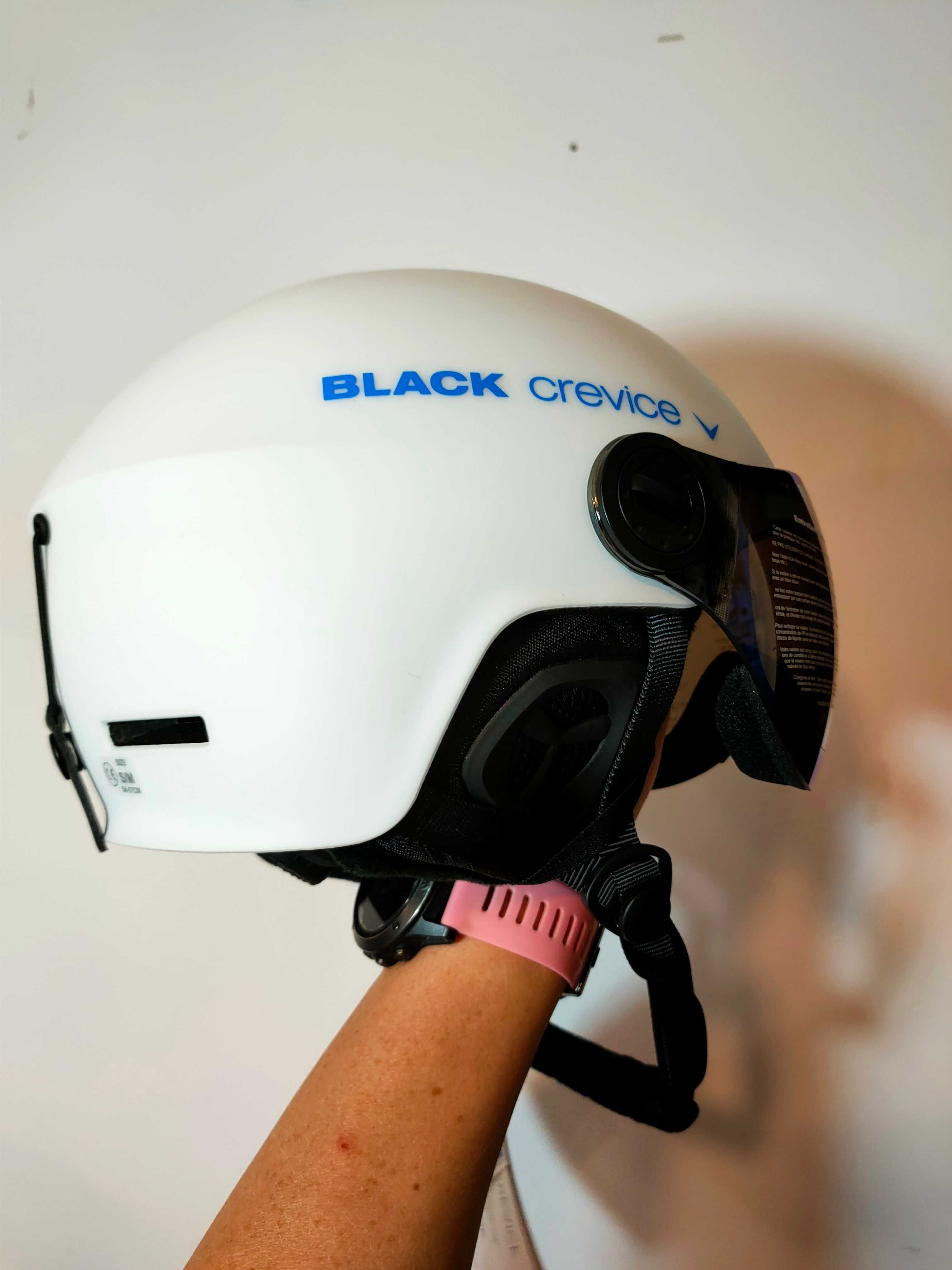 11A  Black Crevice Gstaad kask z wizjerem rozmiar 54-57
