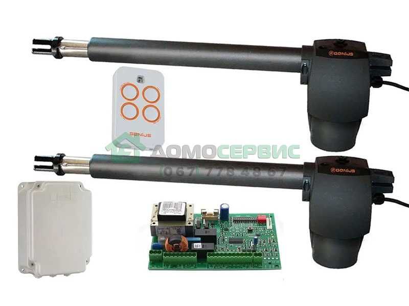 Автоматика до розпашних воріт Genius G-BAT 400 (ІТАЛИЯ) в Миколаеве