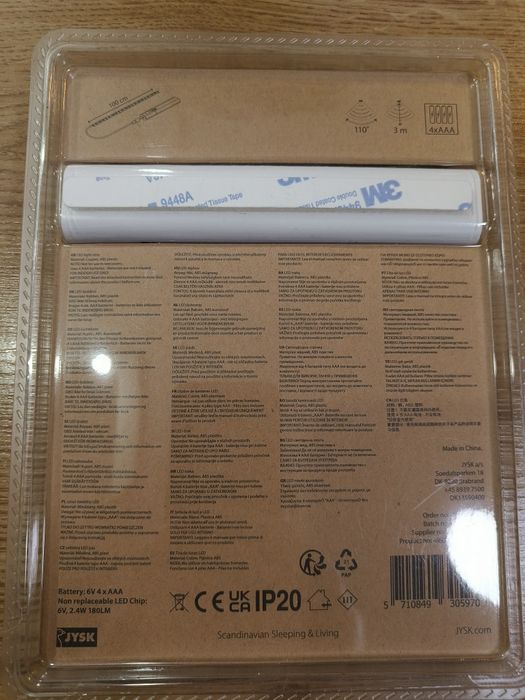 Sznur świetlny LED z czujnikiem ruchu 1 m