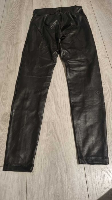 Legginsy skórzane
