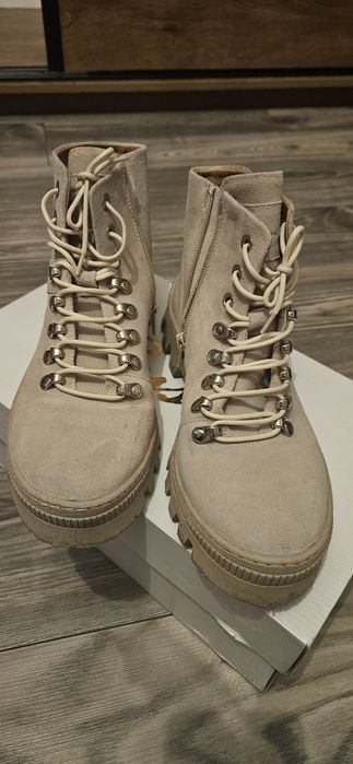 Lekkie Trapery Rusin Braies Beirge Skóra naturalna.