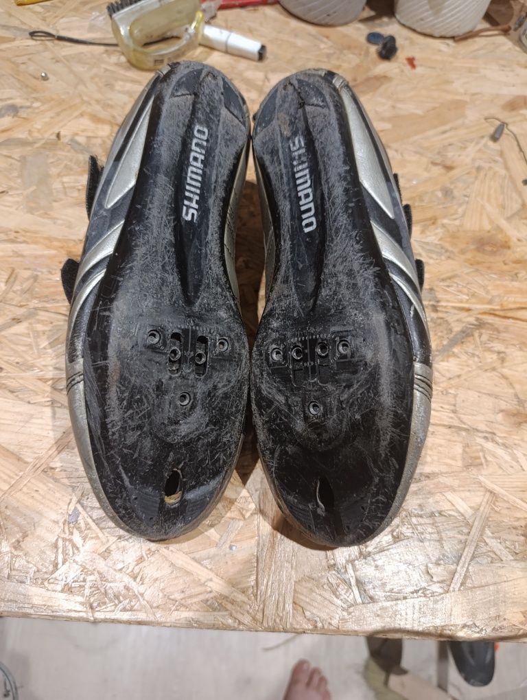 Buty szosowe/MTB Shimano R076 r44 spd/spd-sl