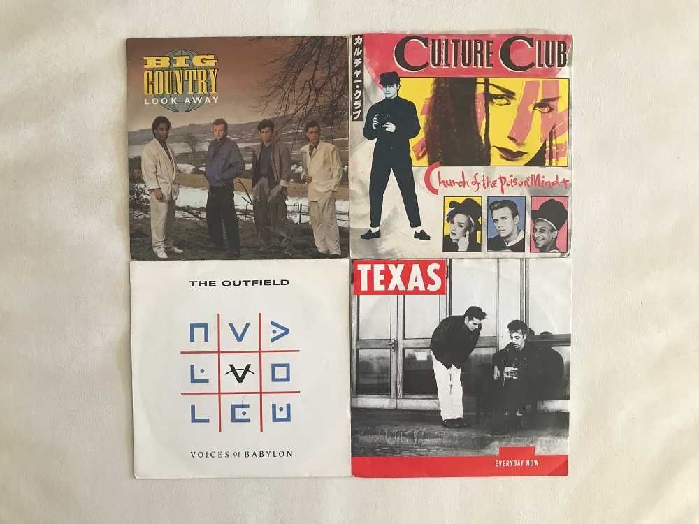 Discos vinil anos 80 texas big country culture club outfield singles