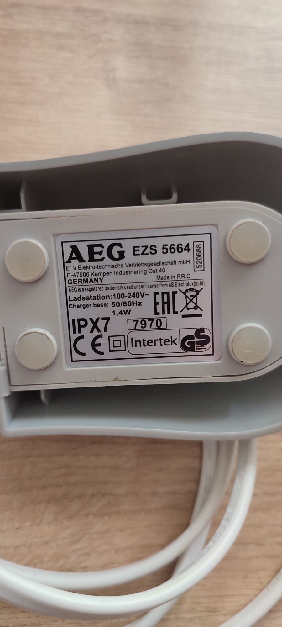 Ładowarka do szczoteczki elektrycznej AGD