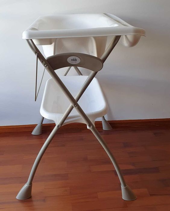 Banheira para Bebé e Trocador almofadado
