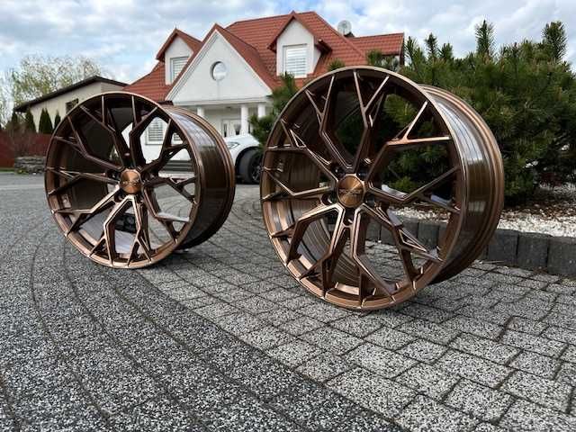 Nowe FELGI Forzza Titan Bronze do Audi A4 A6 C7 C8 A7 S7 A8 Q5 Q7 20