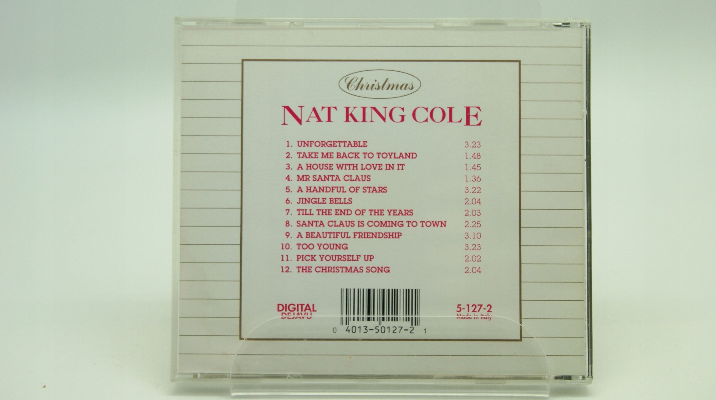 Cd - Nat King Cole - Christmas