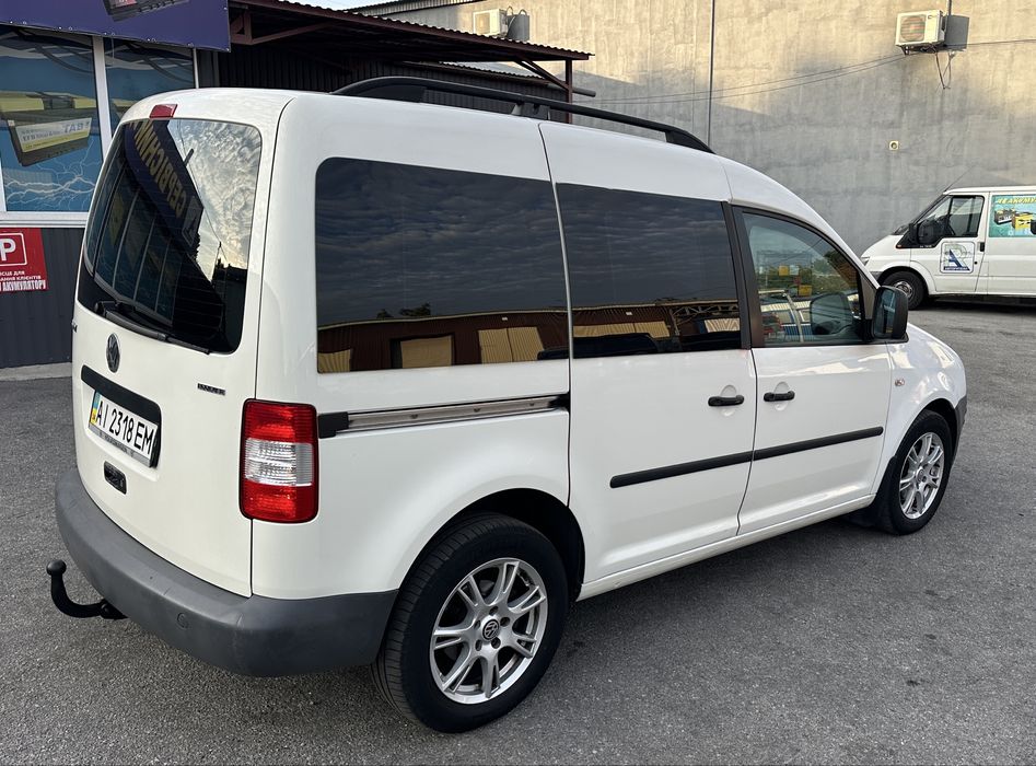 VW Caddy 2.0 Газ/бенз. метан