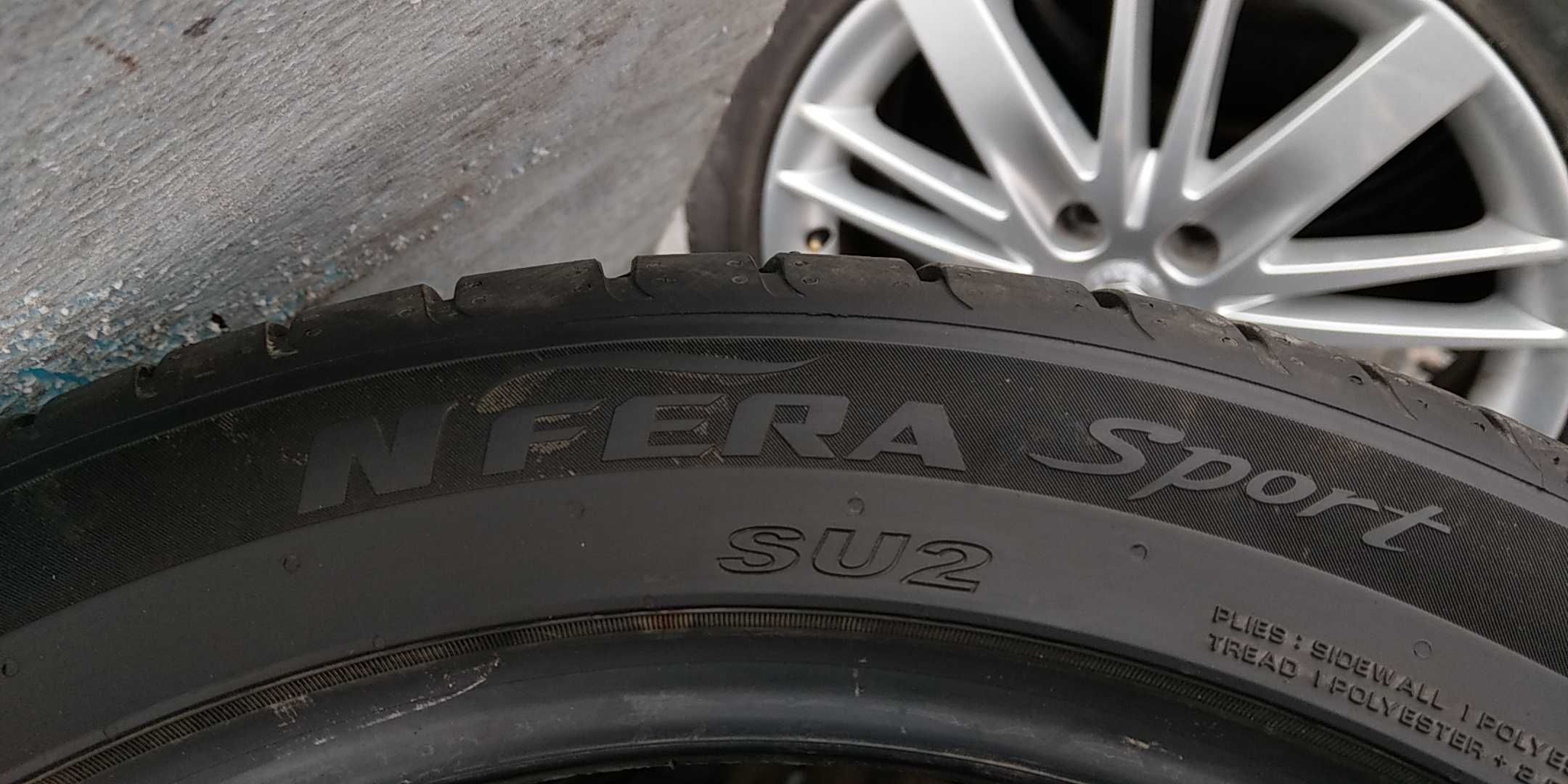 Шини літні нові NEXEN Nfera Sport SU2 225/45 R17 7.5mm колеса Корея