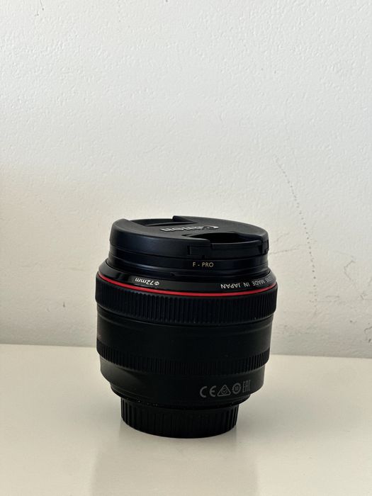 Canon EF 50mm f/1.2L USM (perfeito estado)