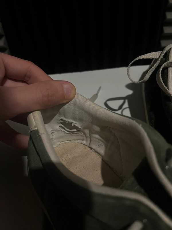 Zielone buty zamszowe Polo Ralph Lauren