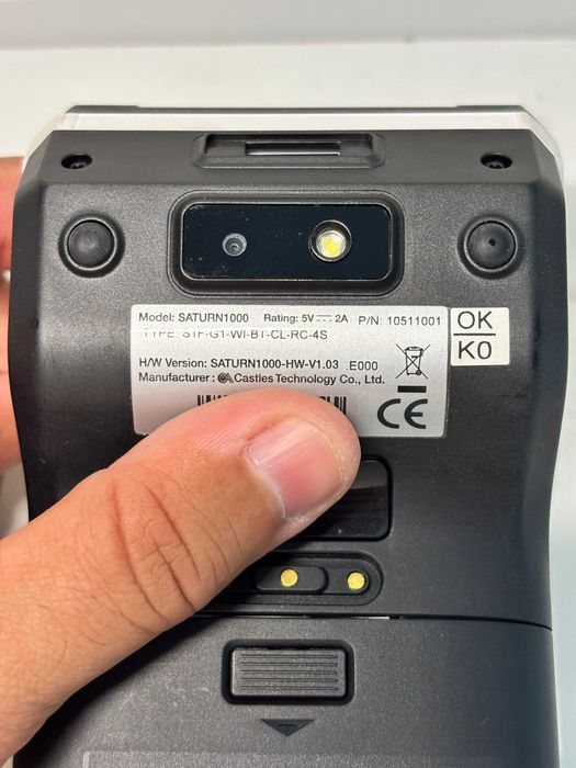 Terminal de Pagamentos TPA Saturn 1000 Castle Desbloqueado Impressora