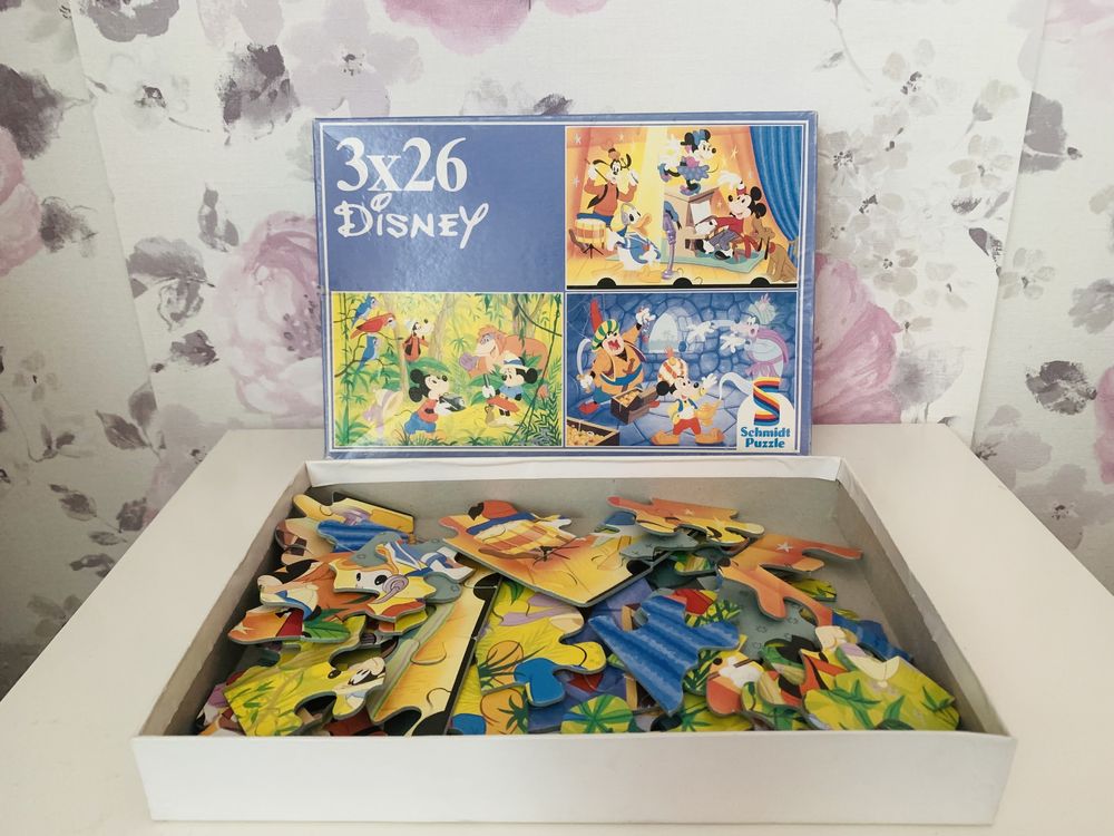 Puzzle Disney Myszka Mickey vintage Walt Disney