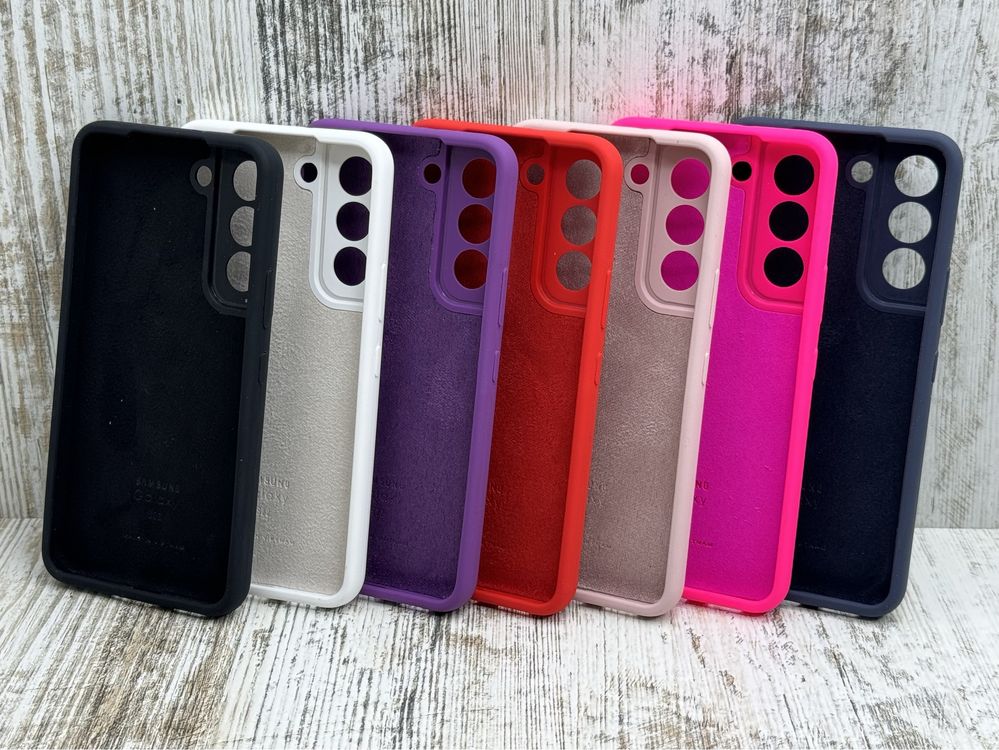 Топ‼️ Чехол Original Silicone Case на Samsung S22/ S22 Plus и др.