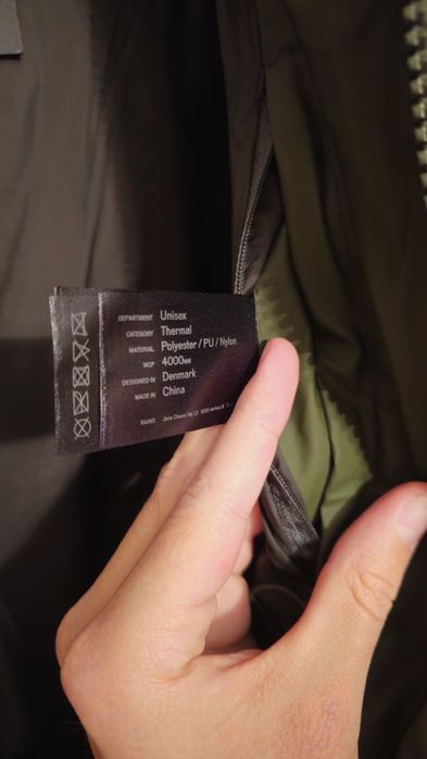 Rains Puffer Jacket 1506 Green L/XL