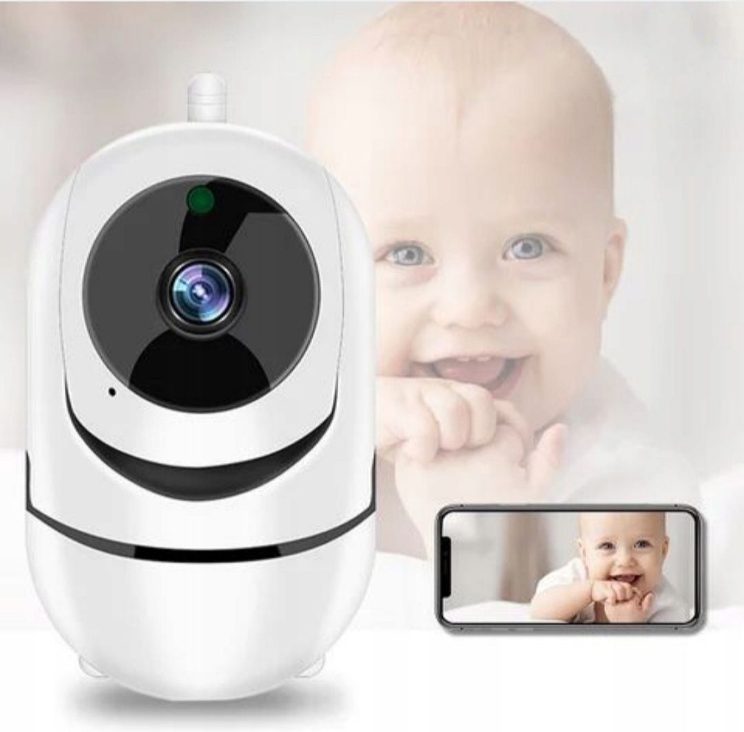 Kamera Obrotowa Wifi FullHD Monitoring Niania Dziecko Podgląd na ŻYWO