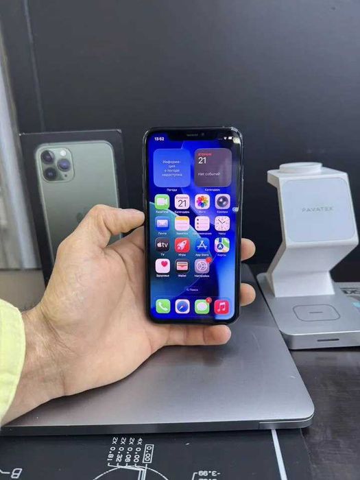 iPhone 11 Pro Graphite 100% батарея. Комплект коробочний. Ідеал