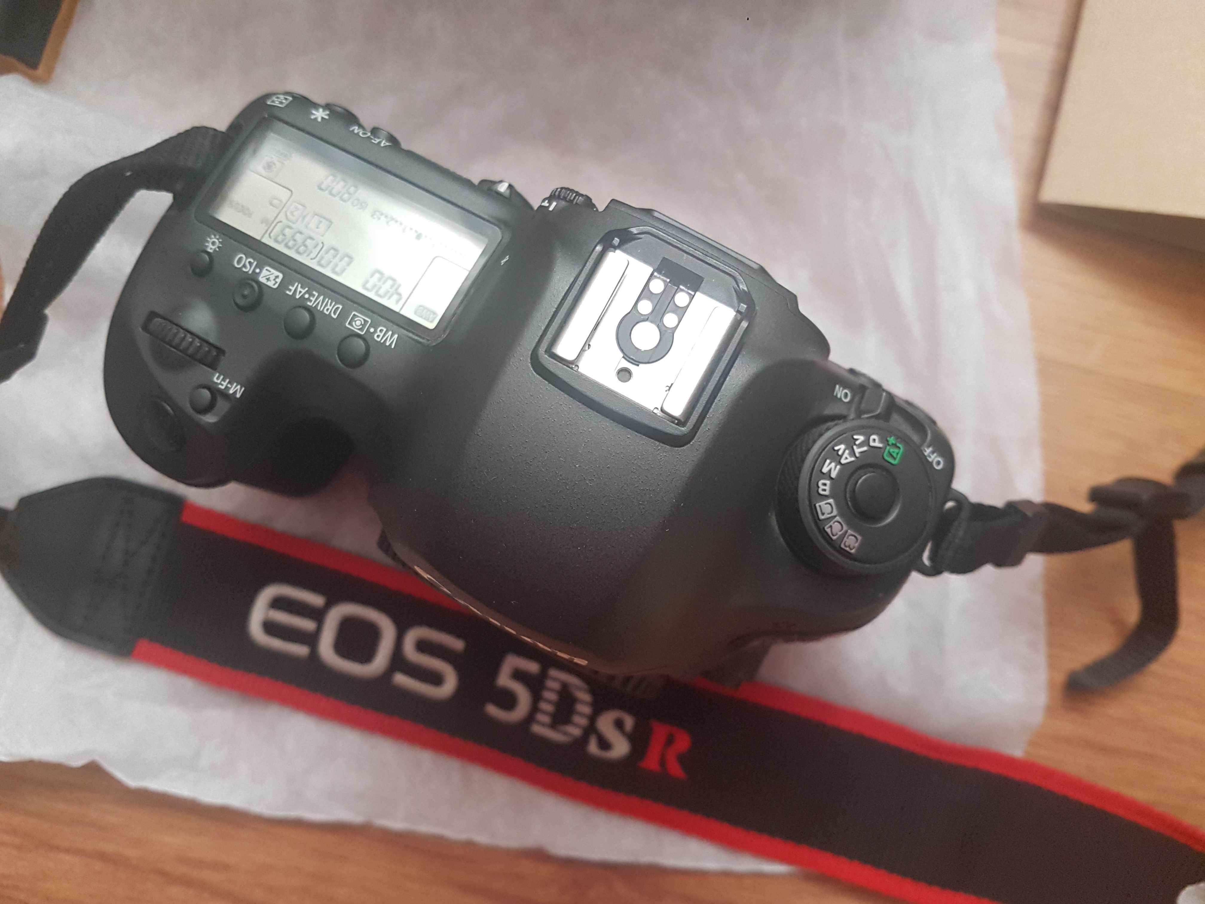 Canon EOS 5DsR Tylko 22 tys.zdjęć 50 mln pix Aktualne