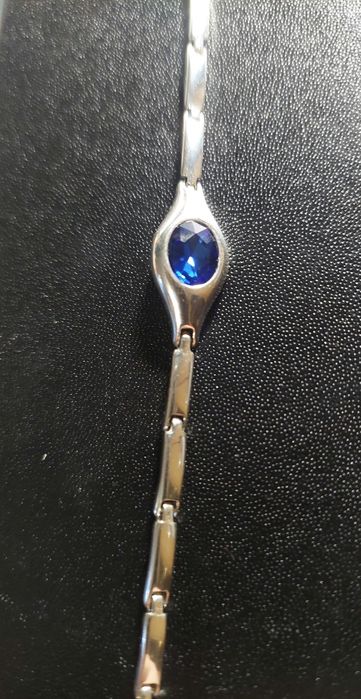 Bransoletka Srebrna Z Cyrkonią