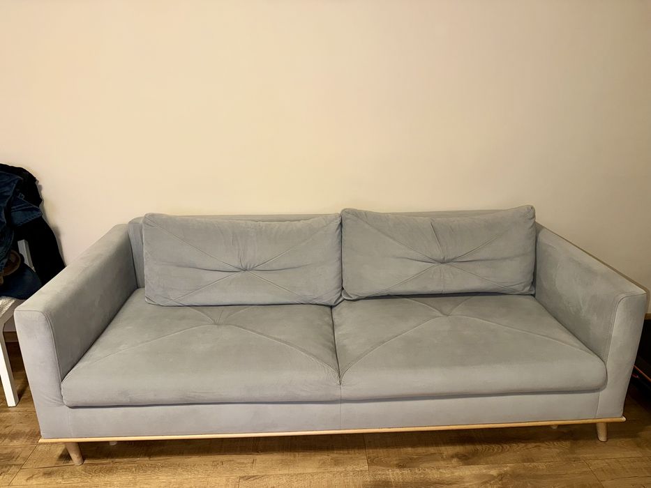 Sofa kanapa rozkladana z funkcja spania pojemnik na posciel