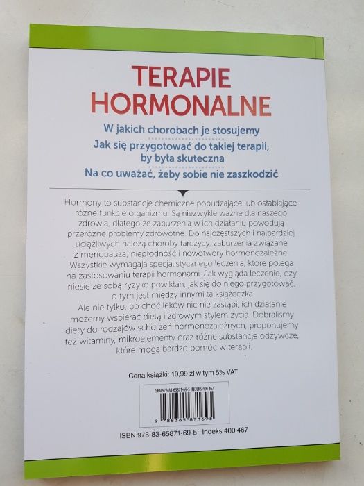 "Terapie hormonalne" seria: "Zdrowie bez tajemnic" - NOWA za PÓŁ ceny!