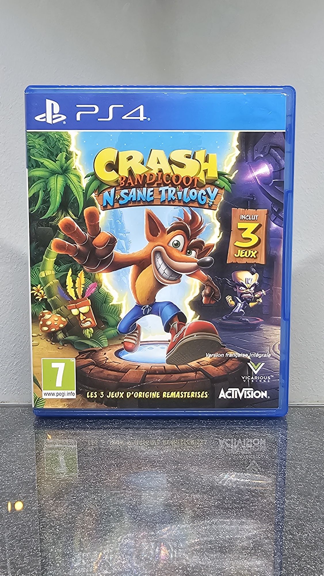 Crash Bandicoot N Sane Trilogy Insane Trilogia  PS4 PlayStation 4