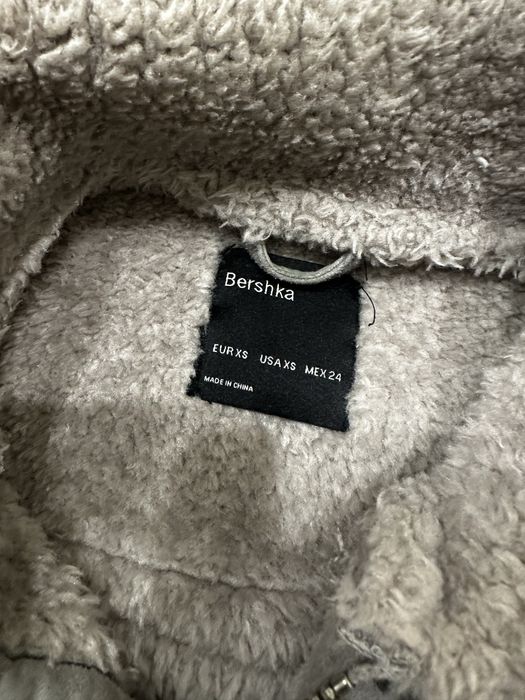 Куртка дубленка Бершка