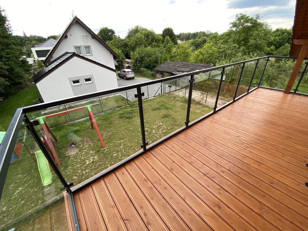 Balustrady ze stali nierdzewnej wraz z montażem wiaty zadaszenia