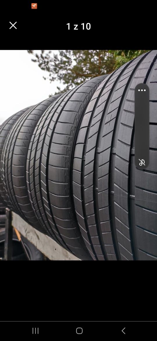 235/45/21 Sprzedam komplet opon letnich Bridgestone Turanza